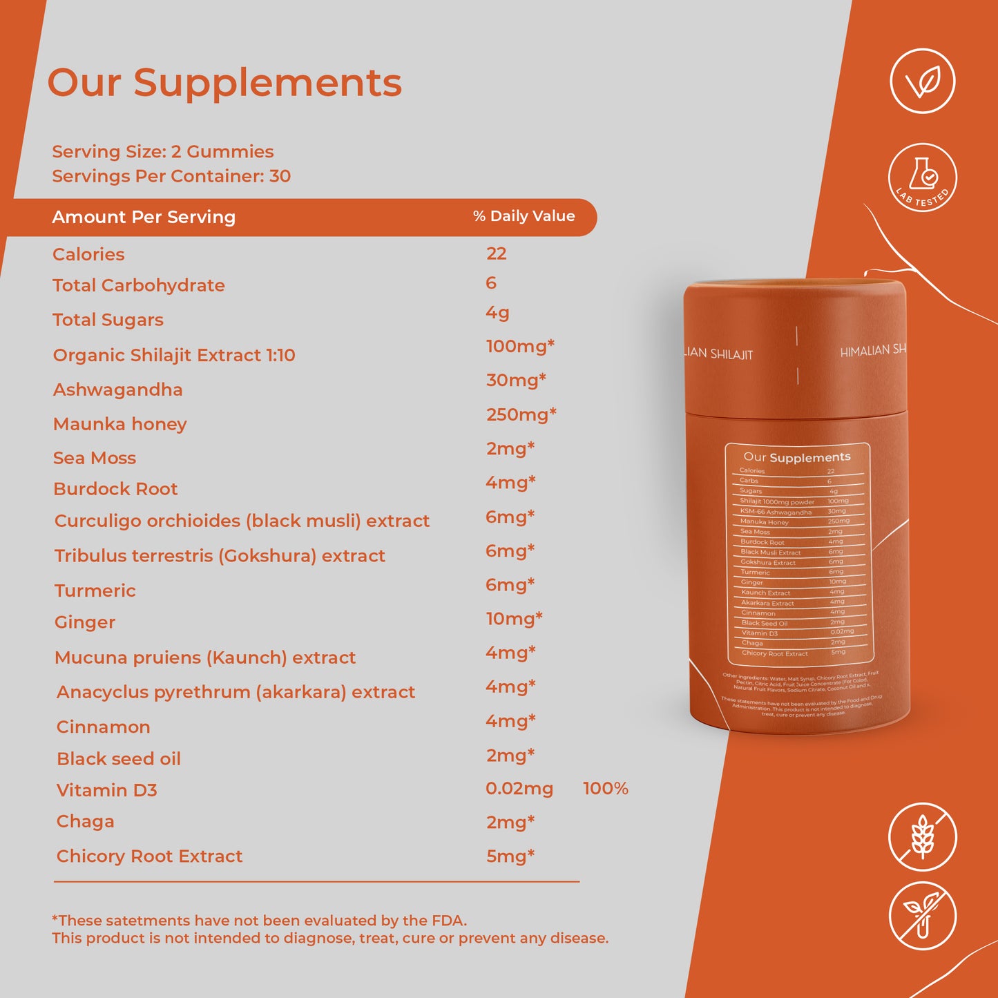 Norvita Pure Himalayan Shilajit Gummies Men & Women With Ashwagandha| Manuka Honey| Sea Moss| Black Seed Oil| Fulvic Acid & 85+ Trace MineralsI Prenatal Vitamins